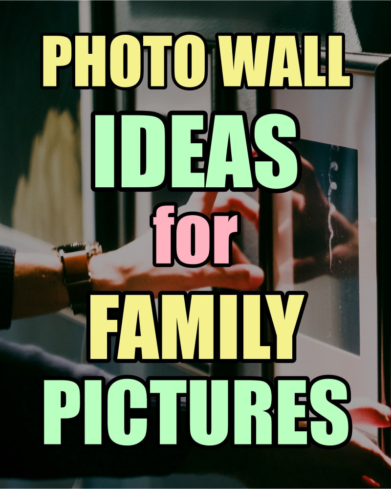 family photo wall ideas for family pictures